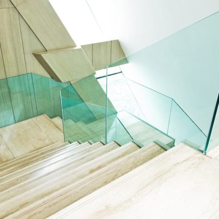 05- Recessed Glass Railings